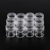12pcs Plastic Round Jewelry Box Compartment Container Case for Jewelry display