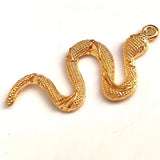 12pcs/lot Punk Snake Pendant Men Women Necklace Accessories