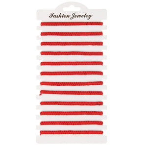 Adjustable Red Rope String Bracelet Set for Women Men