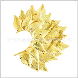 Big Fairy Muti Leaves Ear Hook Earrings - Punk Style - No Pierced Ear Cuff