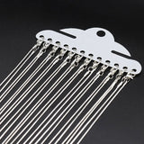 12pcs 1.3mm Silver Snake Chains for Necklace Bracelet with Lobster Clasps