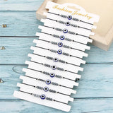 12pcs/set Evil Eye Bracelet Charms Set For Women