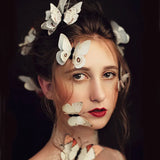 Bohemian Seaside Bridal Hair Clips Butterfly Hair Jewelry