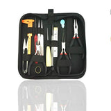 12pcs DIY Jewelry Making Tools Set with Pliers, Scissor, Tweezers