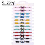 12pcs/set Charms Bracelets for Women Girl Jewelry