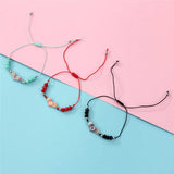 12pcs/set Charms Bracelets for Women Girl Jewelry