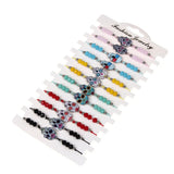 12pcs/set Charms Bracelets for Women Girl Jewelry
