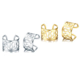 12pcs Punk Rock Ear Clip Cuff Wrap Earrings No Piercing