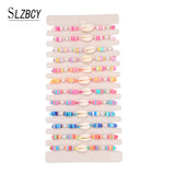 12pcs/set Clay Beads Friendship Bracelet Set for Girls Kids Beach Jewelry Gift