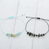 Colorful Beads Bracelet Set for Women Men, Clay Beaded Adjustable Rope Bracelet