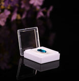 Clear Plastic Jewelry Beads Storage Organizer Gem Jars Foam Insert