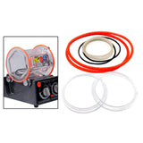 12x Rubber Chain Dentate Strip for KT6808 Tumbler Polisher