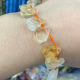 12x16mm Citrine Quartz Beads 15'' DIY Loose Beads For Jewelry Making