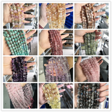 12x16mm Tiger Eye Pink Yellow Quartz Gemstone Beads