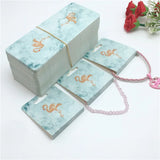 Flamingo Pattern DIY Jewelry Card 100pcs