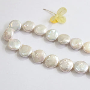 13-14MM 10Pcs Natural Fresh Water Pearl Charms Jewelry Beads