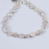Natural Coin Loose Freshwater Pearls Strand for Jewelry Making