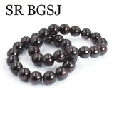 13-14mm AA Natural Garnet Stretchy Lady Jewelry Bracelet