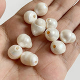 13-14mm Big Hole Natural Pearl Beads Freshwater Large Pearls for Jewelry Making