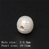 13-14mm Big Hole Natural Pearl Beads Freshwater Large Pearls for Jewelry Making