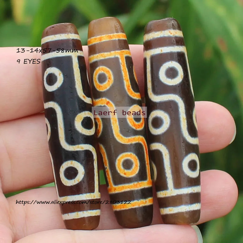 Natural Ancient Tibet Dzi Agate Beads for DIY Jewelry Making