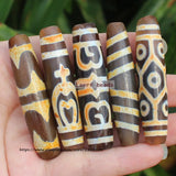Natural Ancient Tibet Dzi Agate Beads for DIY Jewelry Making