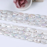 Large Rectangle Irregular Shape Freshwater Baroque Pearls Bead