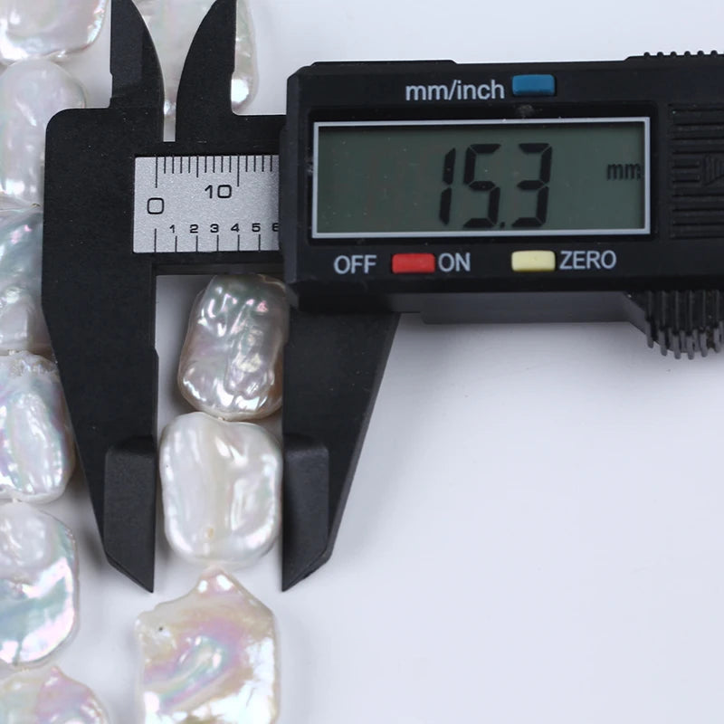 Large Rectangle Irregular Shape Freshwater Baroque Pearls Bead