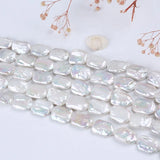Large Rectangle Irregular Shape Freshwater Baroque Pearls Bead