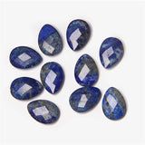 Natural Feldspar Quartz Stone Beads 13x18mm Water Drop Faceted Loose Beads