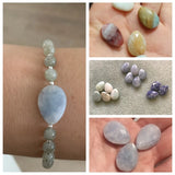 Natural Feldspar Quartz Stone Beads 13x18mm Water Drop Faceted Loose Beads