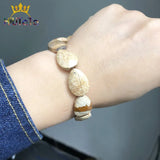 Natural Picture Stone Jaspers Beads Water Drop Faceted Loose Beads