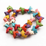 70pcs Synthetic Dolphin Stone Beads Charms for Jewelry Making