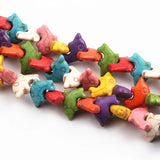 70pcs Synthetic Dolphin Stone Beads Charms for Jewelry Making