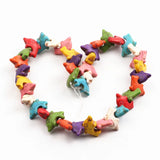 70pcs Synthetic Dolphin Stone Beads Charms for Jewelry Making