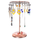 13.3 Inch Metal Jewelry Stand Organizer Necklaces Bracelets