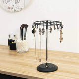 13.3 Inch Metal Jewelry Stand Organizer Necklaces Bracelets