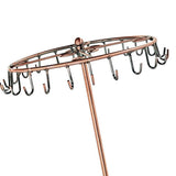13.3 Inch Metal Jewelry Stand Organizer Necklaces Bracelets