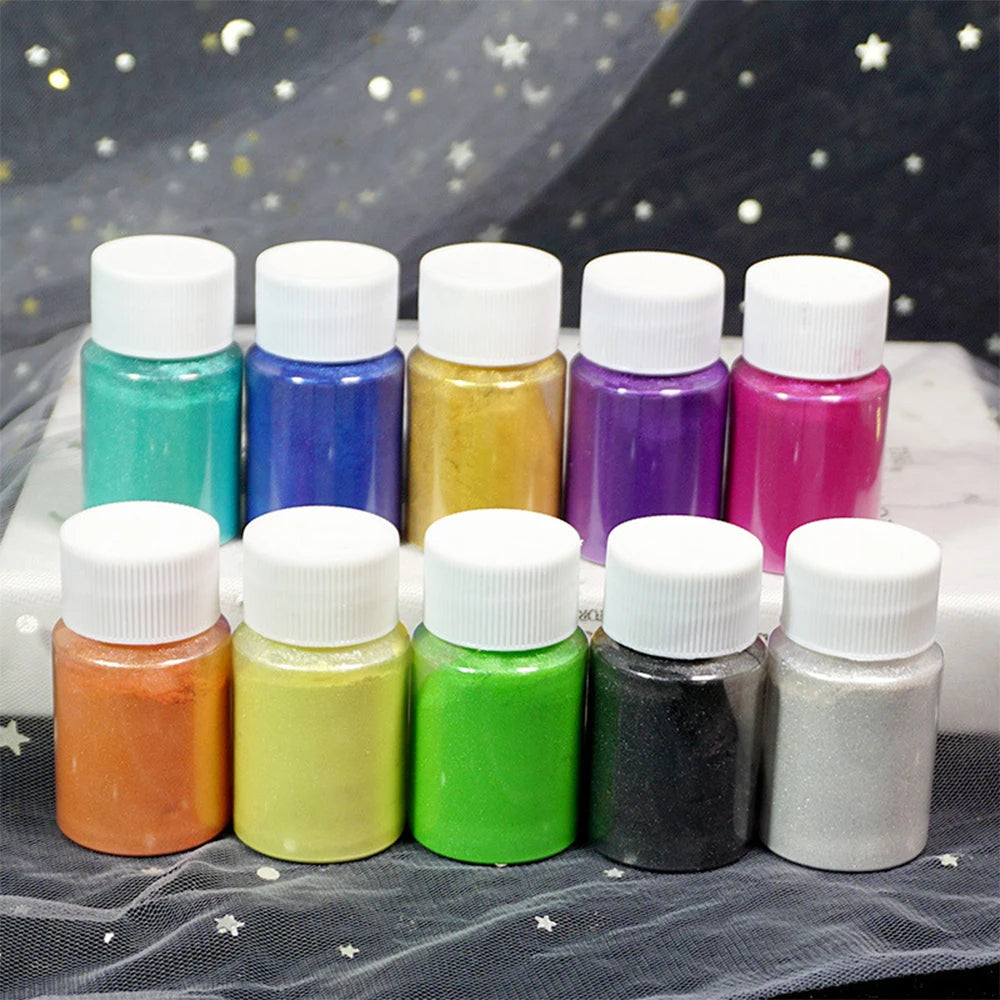 13 Bottles Epoxy UV Resin Colorant Dye Jewelry Making DIY Coloring Accessories
