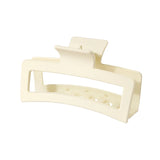 Frosted Material Flowers Hair Claw Clip