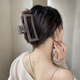Frosted Hair Claw Hair Clip Women Hair Accessories