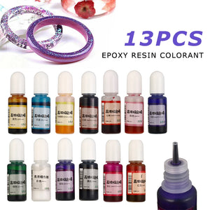 Epoxy Resin Coloring Dye 10ml Jewelry Colorant Pigment Liquid Colorant