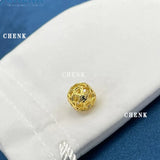 13 Golden Sterling Silver Chinese Charms for Jewelry Making
