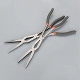 13" Multi-function Pointed Nose Pliers Carbon Steel Repair Tools