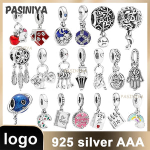 Ladies 925 Silver Romantic Pendant Spring Jewelry