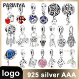 Ladies 925 Silver Romantic Pendant Spring Jewelry