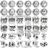 925 Sterling Silver Zodiac Women's Beads