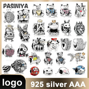 Ocean Series 925 Sterling Silver Animal Charms for Jewelry Making
