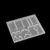 13 Shapes Silicone Casting Mold Pendants for DIY Resin Jewelry Making