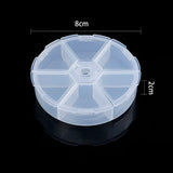 Adjustable Plastic Storage Jewelry Box Compartment Container